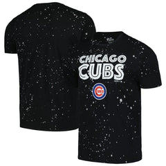 Chicago Cubs Majestic Threads Splatter T-Shirt - Black/White - MLB Online
