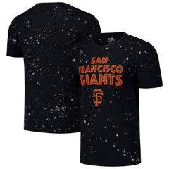 San Francisco Giants Majestic Threads Splatter T-Shirt - Black/White - MLB Online