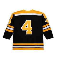 Bobby Orr Boston Bruins Mitchell & Ness Big & Tall 1971/72 Blue Line 2.0 Jersey - Black - NHL 201351071
