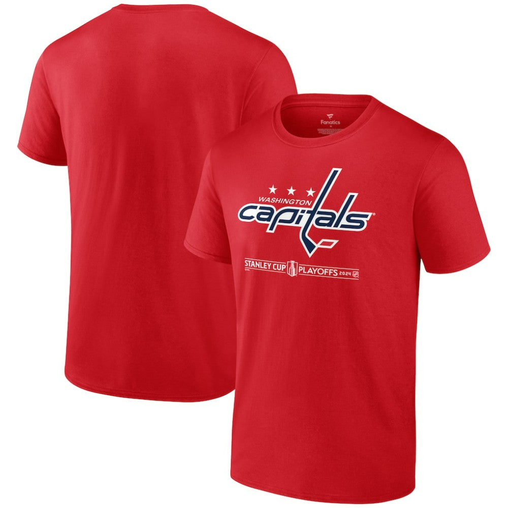 Washington Capitals Fanatics 2024 Stanley Cup Playoffs Breakout T-Shirt - Red - NHL 201351439