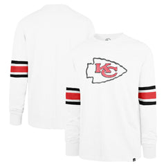 47 brand Kansas City Chiefs '47 Gridiron Premier Brex Long Sleeve T-Shirt White