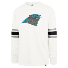47 brand Carolina Panthers '47 Gridiron Premier Brex Long Sleeve T-Shirt White
