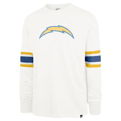 47 brand Los Angeles Chargers '47 Gridiron Premier Brex Long Sleeve T-Shirt White