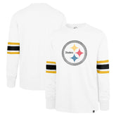 47 brand Pittsburgh Steelers '47 Gridiron Premier Brex Long Sleeve T-Shirt White