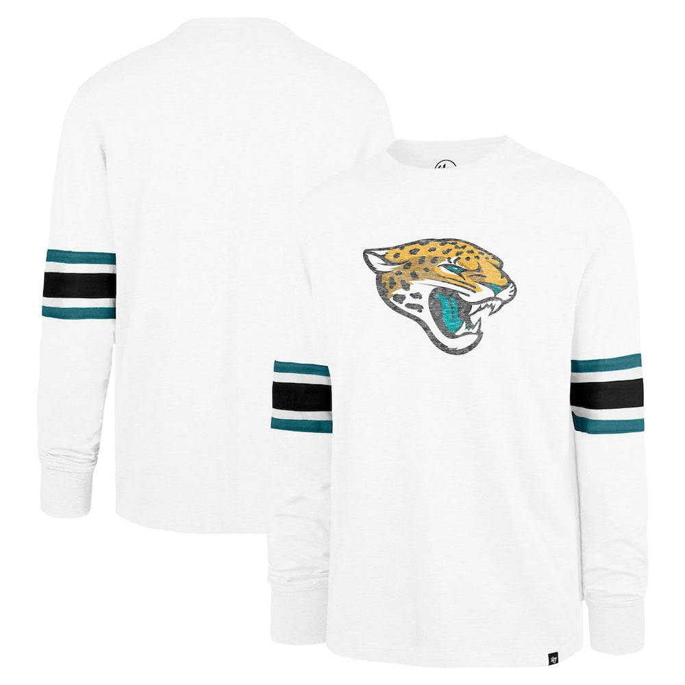 47 brand Jacksonville Jaguars '47 Gridiron Premier Brex Long Sleeve T-Shirt White