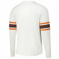 47 brand Cleveland Browns '47 Gridiron Throwback Premier Brex Long Sleeve T-Shirt White