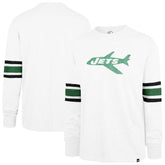 47 brand New York Jets '47 Gridiron Throwback Premier Brex Long Sleeve T-Shirt White