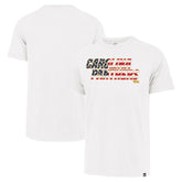 47 brand Carolina Panthers '47 Flag Script Franklin T-Shirt White