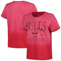 Chicago Bulls Sportiqe Women's Arcadia Sun-Dipped T-Shirt Red