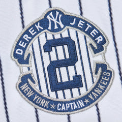 Derek Jeter New York Yankees Mitchell & Ness 2014 Cooperstown Collection Authentic Throwback Jersey - White - Mitchell & Ness Lifestyle