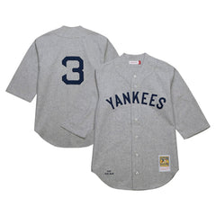 Babe Ruth New York Yankees Mitchell & Ness Cooperstown Collection 1929 Authentic Jersey - Gray - Mitchell & Ness Online