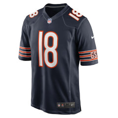Nike Caleb Williams Chicago Bears Player Game Jersey Navy