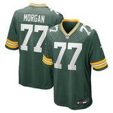 Nike Jordan Morgan Green Bay Packers Player Game Jersey Green