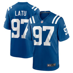 Nike Laiatu Latu Indianapolis Colts Player Game Jersey Royal