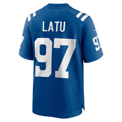 Nike Laiatu Latu Indianapolis Colts Player Game Jersey Royal