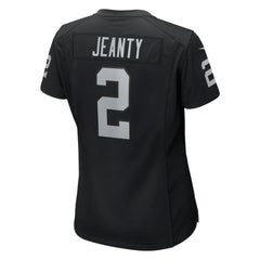 Nike Ashton Jeanty Las Vegas Raiders Women's 2025 NFL Draft First Round Pick Team Game Jersey Black