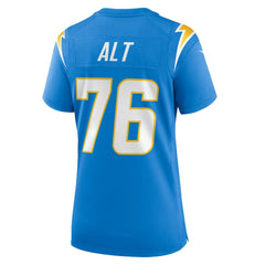 Nike Joe Alt Los Angeles Chargers Women's 2024 NFL Draft First Round Pick Player Game Jersey Powder Blue