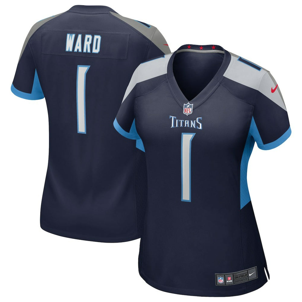 Nike Cameron Ward Tennessee Titans Women's 2025 NFL Draft First Round Pick Alternate Game Jersey Navy