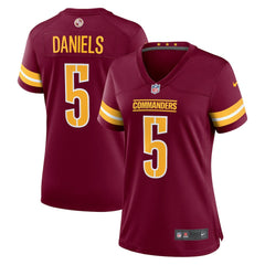 Nike Jayden Daniels Washington Commanders Women's Player Game Jersey Burgundy