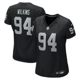 Nike Christian Wilkins Las Vegas Raiders Women's Team Game Jersey Black