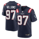 Nike Milton Williams New England Patriots Game Player Jersey Navy