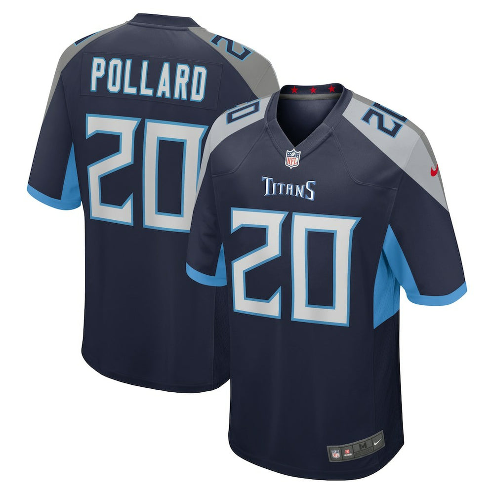 Nike Tony Pollard Tennessee Titans Game Player Jersey Navy