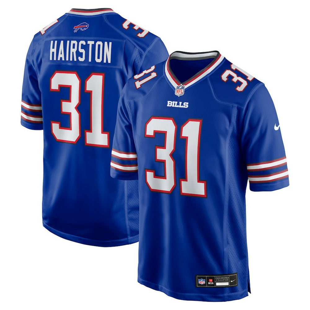 Nike Maxwell Hairston Buffalo Bills 2025 NFL Draft First Round Pick Game Jersey Royal