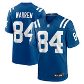 Nike Tyler Warren Indianapolis Colts 2025 NFL Draft First Round Pick Game Jersey Royal