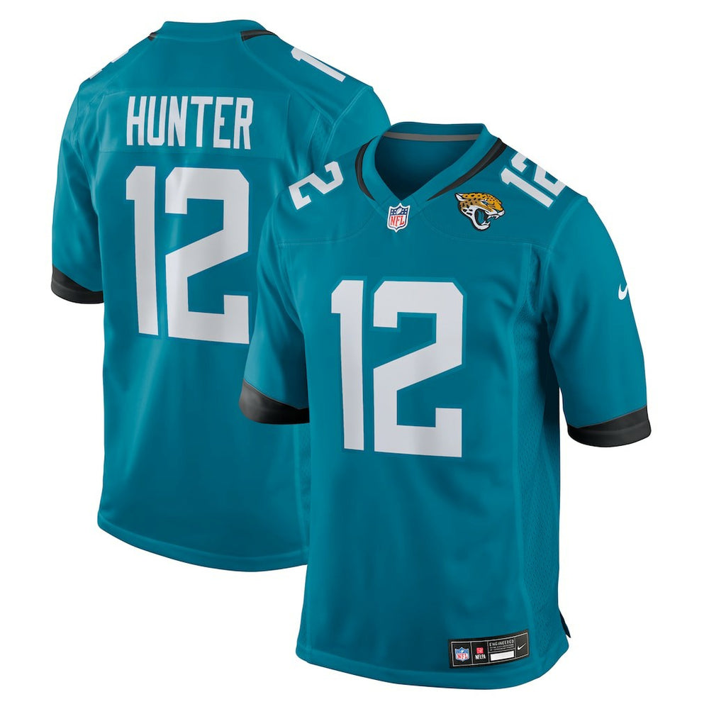 Nike Travis Hunter Jacksonville Jaguars 2025 NFL Draft First Round Pick Game Jersey Teal