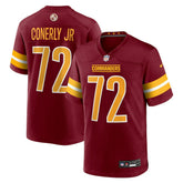 Nike Josh Conerly Jr. Washington Commanders 2025 NFL Draft First Round Pick Game Jersey Burgundy