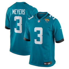 Nike Jakobi Meyers Jacksonville Jaguars Team Game Jersey Teal