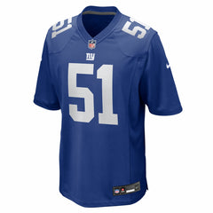 Nike Abdul Carter New York Giants 2025 NFL Draft First Round Pick Game Jersey Royal