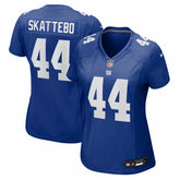 Nike Cam Skattebo New York Giants Women's Team Game Player Jersey Royal