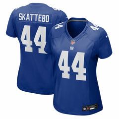 Nike Cam Skattebo New York Giants Women's Team Game Player Jersey Royal