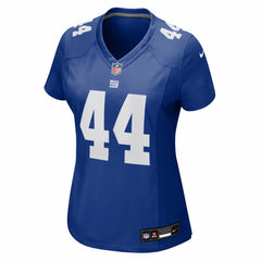 Nike Cam Skattebo New York Giants Women's Team Game Player Jersey Royal
