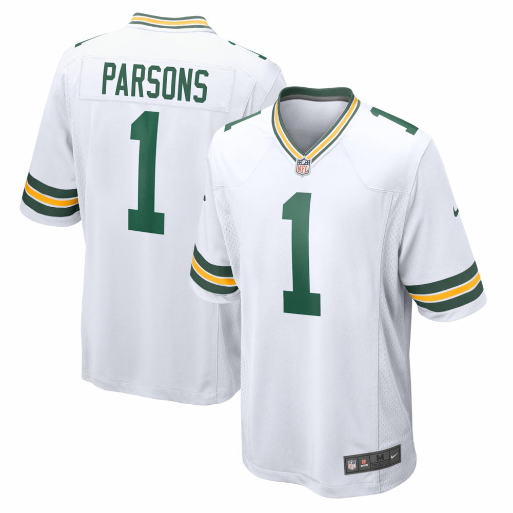 Nike Micah Parsons Green Bay Packers Game Player Jersey White
