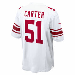 Nike Abdul Carter New York Giants First Round Pick Game Jersey White