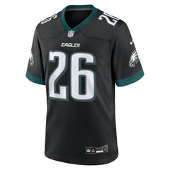 Nike Saquon Barkley Philadelphia Eagles Alternate Game Jersey Black