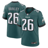 Nike Saquon Barkley Philadelphia Eagles Game Player Jersey Midnight Green