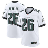 Nike Saquon Barkley Philadelphia Eagles Game Jersey White