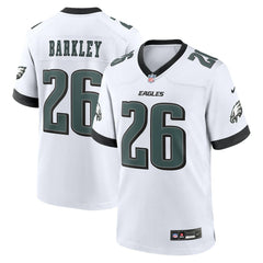 Nike Saquon Barkley Philadelphia Eagles Game Jersey White