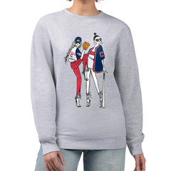 Cleveland Guardians G-III 4Her by Carl Banks Women's Baseball Girls Fleece Pullover Sweatshirt - Heather Gray - MLB Discount