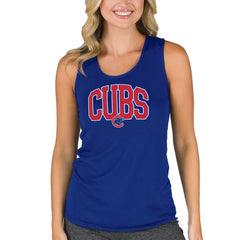 Chicago Cubs Concepts Sport Women's Marathon Racerback Tank Top - Royal - MLB Sale