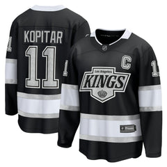 Anze Kopitar Los Angeles Kings Fanatics Home Premier Breakaway Player Jersey - Black - NHL 201361597