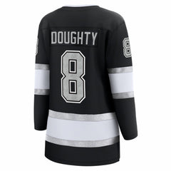 Drew Doughty Los Angeles Kings Fanatics Women's Home Breakaway Jersey - Black - NHL 201361598