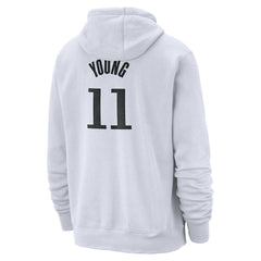 Trae Young Atlanta Hawks 2024/25 Name & Number Pullover Hoodie White | Nike online