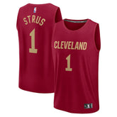 Max Strus Cleveland Cavaliers Fast Break Player Jersey for sale Icon Editi- Wine | Fanatics outlet