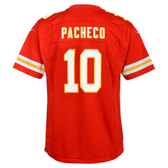 Nike Isiah Pacheco Kansas City Chiefs Youth Game Jersey Red