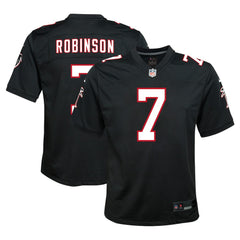 Nike Bijan Robinson Atlanta Falcons Youth Game Jersey Black