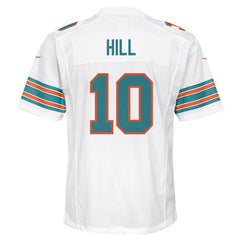 Nike Tyreek Hill Miami Dolphins Youth Game Jersey White